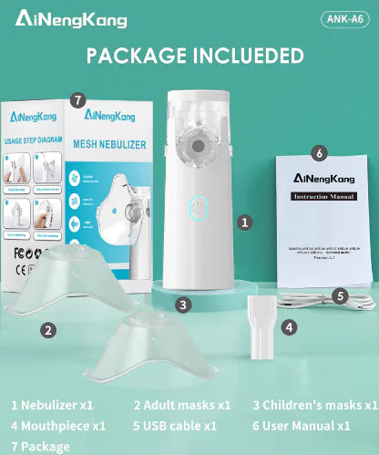 Portable Nebulizer Handheld Asthma Inhaler Device